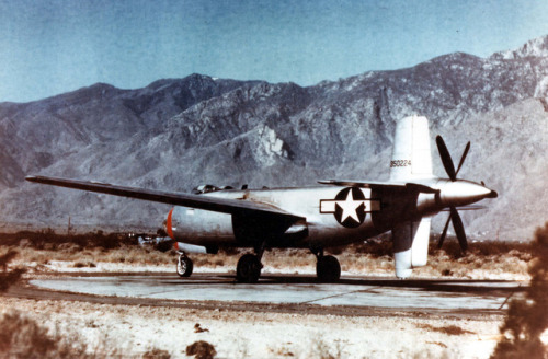 The first Douglas XB-42 Mixmaster prototype (NMUSAF)