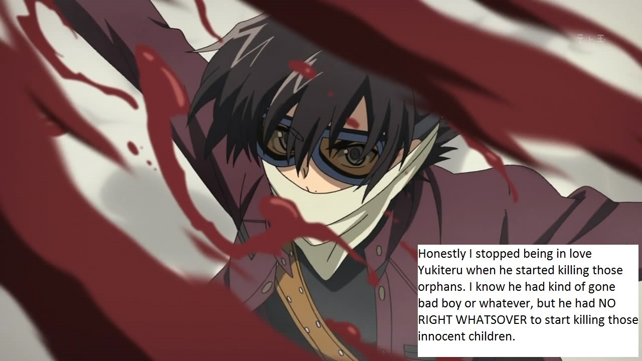 Mirai Nikki Confessions — “ I don't know about you guys but I