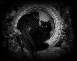 gothdolly:  Mystic Catby MelieMelusine  