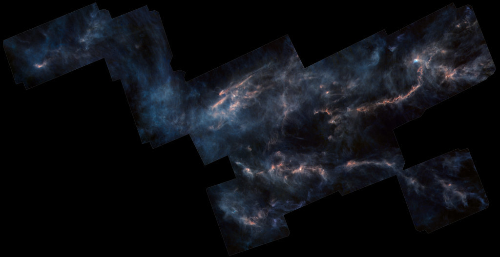 Herschel’s view of the Taurus molecular cloud by europeanspaceagency