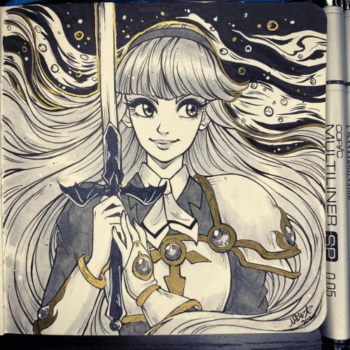 Day 4: Umi Ryuuzaki from “Magic Knight Rayearth”. This series changed my life as it was the very fir