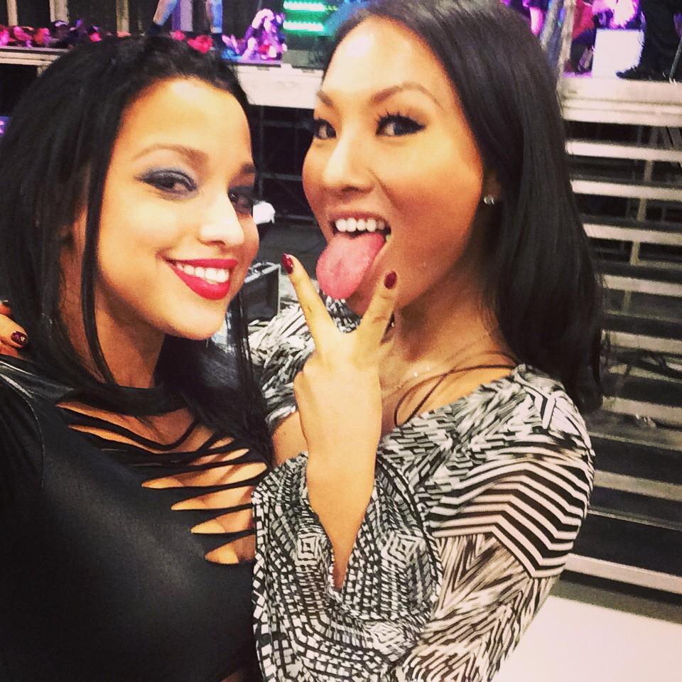  Abella &amp; Asa Akira at EXXXOTICA New Jersey 2014 