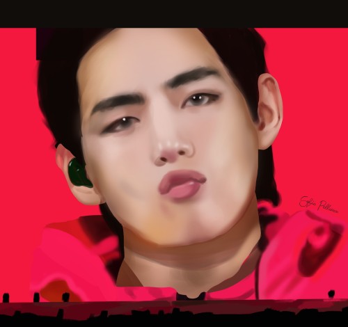 Portrait Of Kim Taehyung - Sofia P.