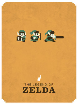 geeksngamers:  8 Bit Poster Series - by Brandon