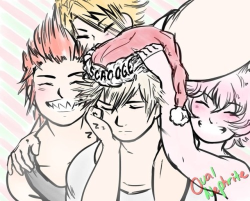 Merry Christmas to the #bakugou squad-! #anime #bnha #manga #sketch #doodle #digitalart #digitalsket