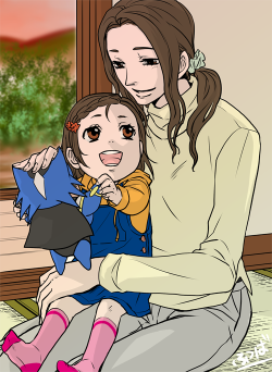 lirillith:  “Kaburagi parent and child