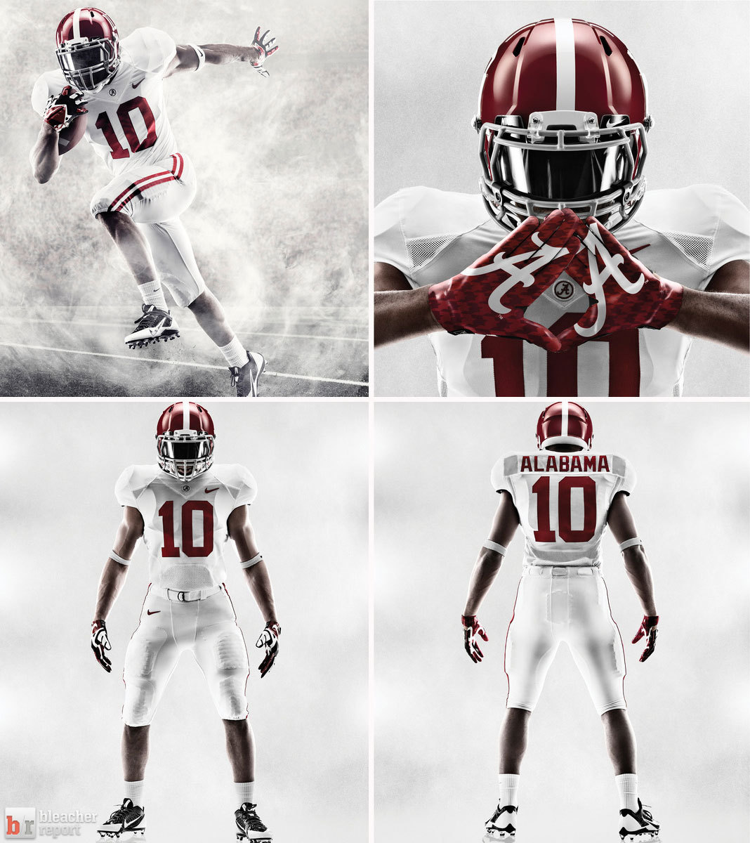 Alabama’s Nike Pro Combat uniforms for the BCS National Championship game