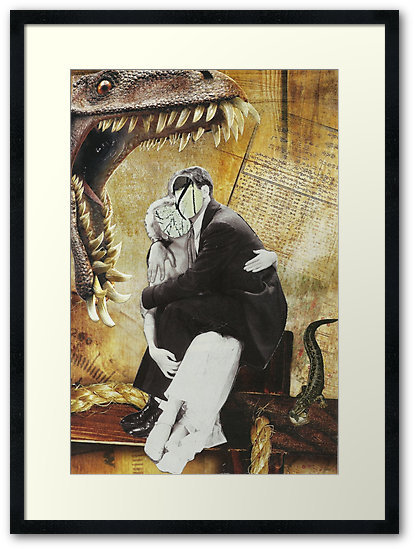 Ready for Halloween?‘The adventure of marriage’ framed print Shop here: www.