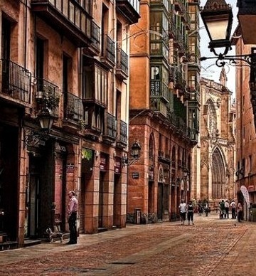 Ancient Street, Bilbao, Spain