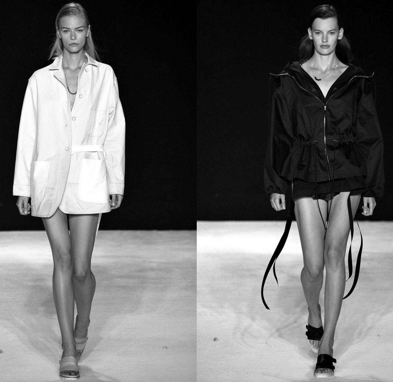 all&mdash;white:  Rag &amp; Bone S/S 2015 New York. all white, the best