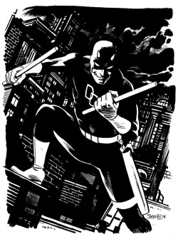 xombiedirge:  Daredevil by Chris Samnee / Website / Tumblr