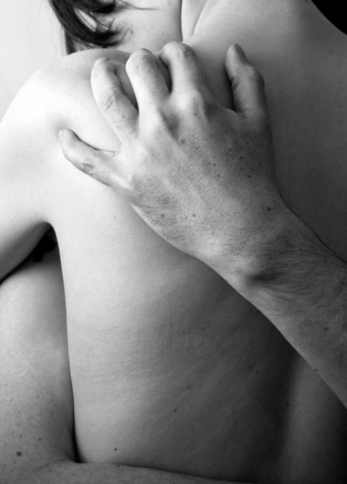 eroticsatisfiction:  delectable-in-red:  His hands enveloped her in comfort and the