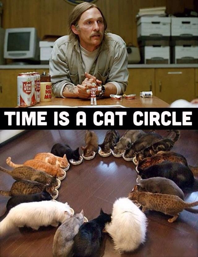 SPOILER: Time is a cat circle.