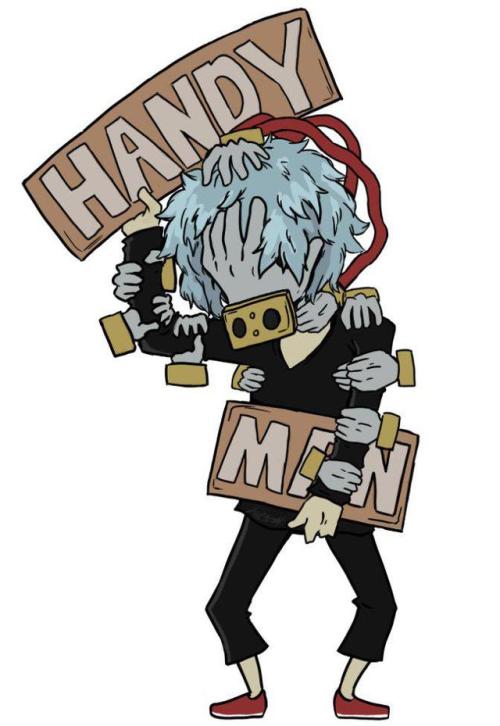 Handyman Tomura ShigarakiI'm thinking of making this a sticker. I might make more characters like th