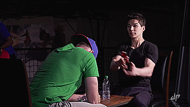 50-shades-of-boredom: Dude Perfect vs. Power Rangers