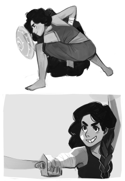 arcanabreak:   Stevonnie + Kalaripayattu