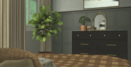 Sjel bedroom set (TS4)What you get:Butterfly rattan headboard (15712 polys, 3 swatches)Cane headboar