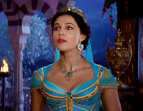 rainbowkarolina:Naomi Scott as Princess Jasmine in Aladdin (2019)