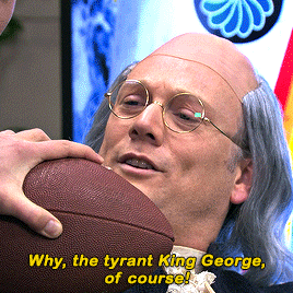 chewbacca:I don’t care what Jim says, that is not the real Ben Franklin.I am 99% sure.THE OFFICE (s3e14)