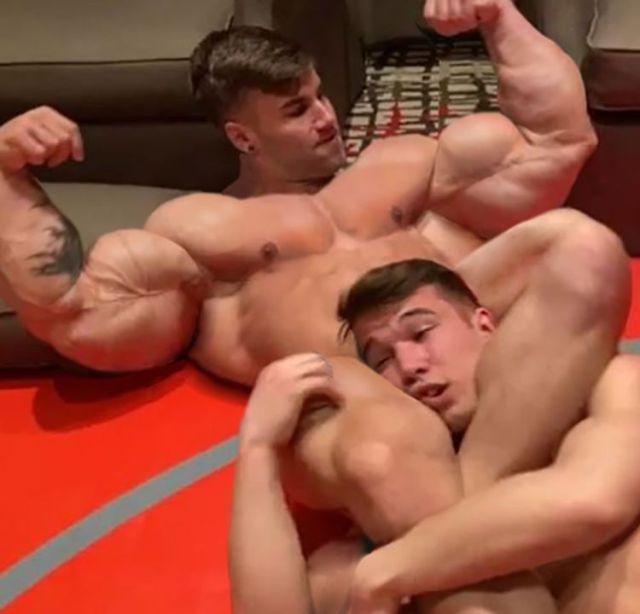 thegaymage:&ldquo;Fuck yeah! Im not gonna stop until i&rsquo;ve gotten every single fiber of muscle out of you! And after you im gonna find way more guys like you. Im gonna be a GIANT!!!!&rdquo;