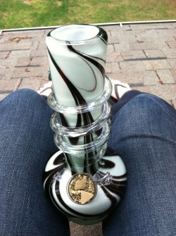 Tugs-N-Hugs:  Smoking Green With A Little Hash On Da Roof :) 