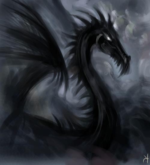 thuringwethil-theashwing:  Ancalagon The Black 