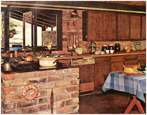 Rustic Kitchen Decor, 1963