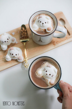 foodiebliss: Kitty MarshmallowsSource: Bento