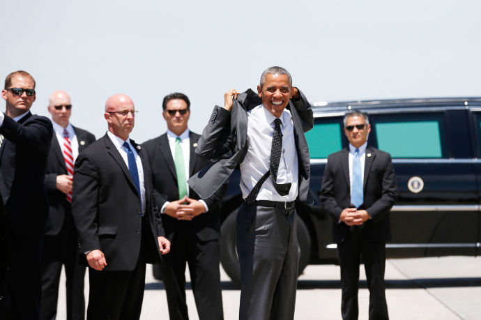 caliphorniaqueen:  themorningnews:  Michelle replied that the dangers of the Presidency