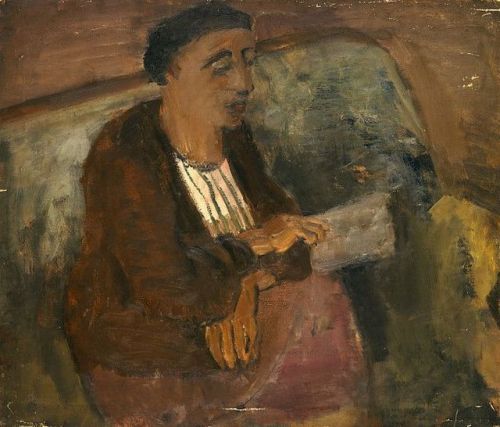 Woman Reading (c.1933). Mark Rothko (American, born Russia, 1903-1970). Oil on canvas. National Gall