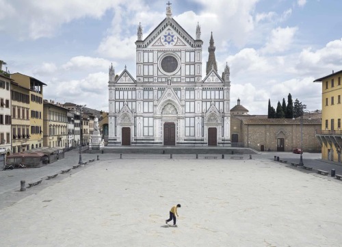 agelessphotography: Florence, Italy motionless and deserted during lockdown, Edoardo Delille, 2020