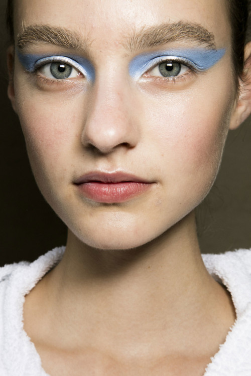 lsyorg:Maartje Verhoef @ Atelier Versace Fall 2016 Couture Backstage