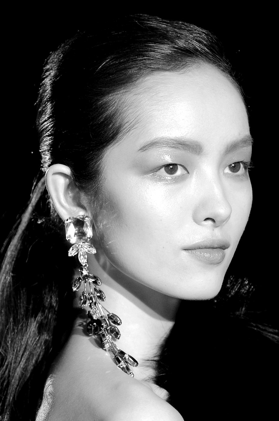 le-monde-sans-couleur:  Fei Fei Sun at Dsquared² F/W 2013 