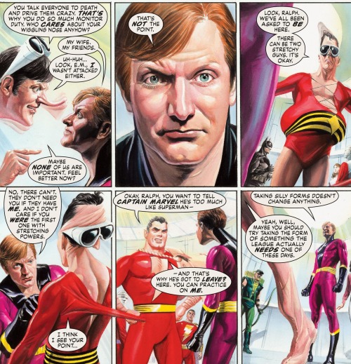 Elongated Man Vs. Plastic Man.
