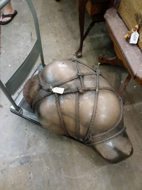 Enjoy This $10,000 Statue Of A Body That The First Time I Saw It I Thought It Was Real. Its Been In This