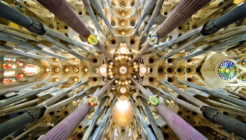 Sagrada Familia roof detail
