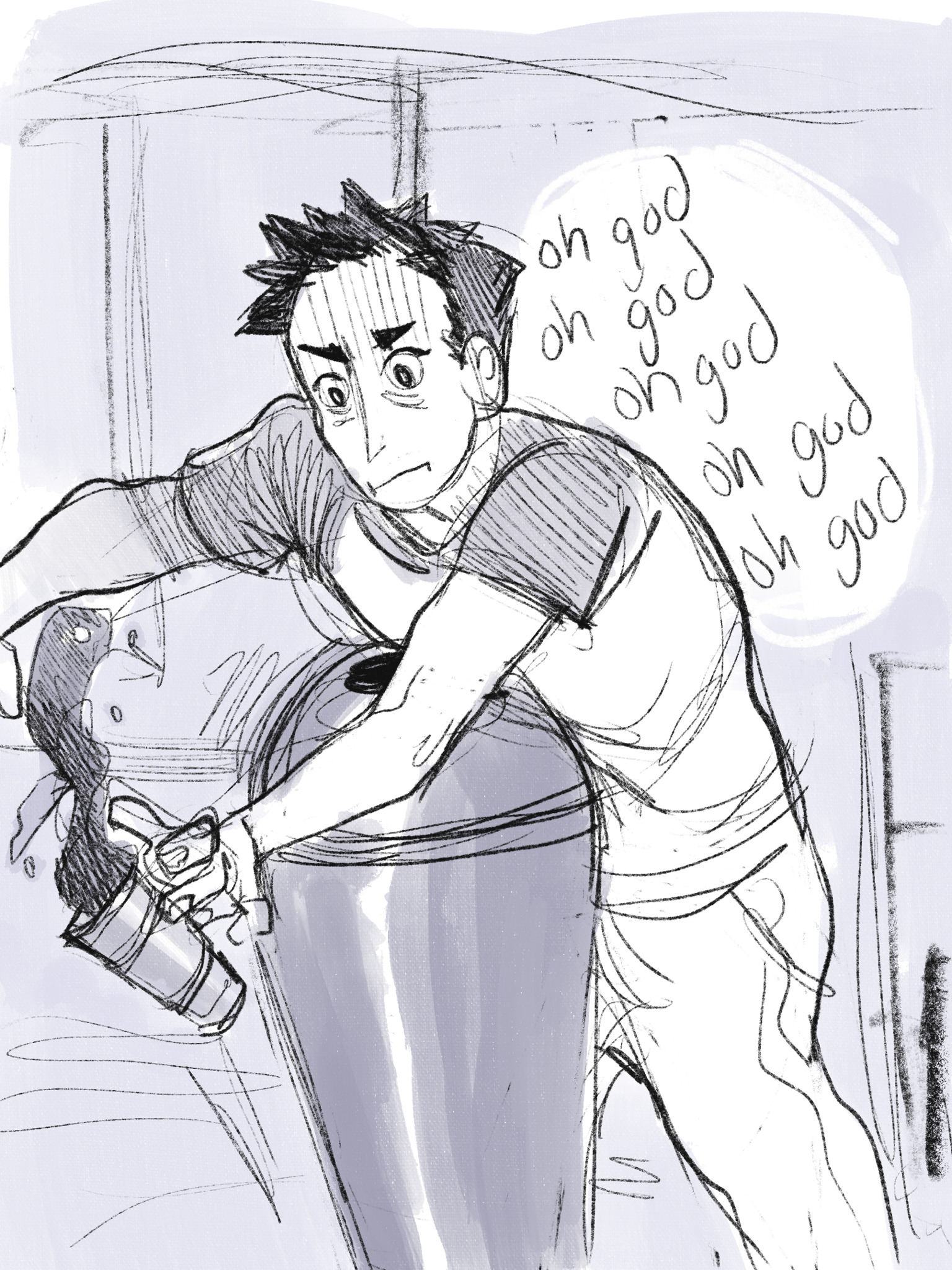 chaosemmie:tfw u have a crush on the guy who pours your blonde roast with two raw