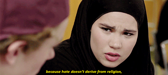 dailytelevisiongifs:Islam says the same as always. That all people in this world