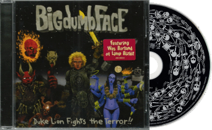 big dumb face duke lion fights the terror cd w/ case