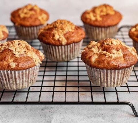Banana Oatmeal Muffins Recipe