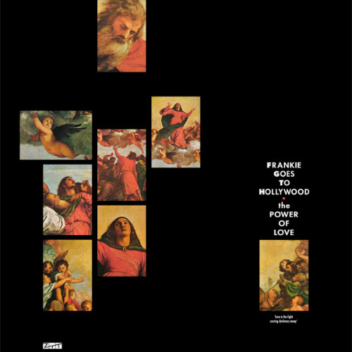 David Smart, XL/ZTT, album cover for Frankie Goes to Hollywood, The Power of Love, 1984. From Titian