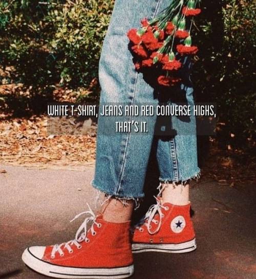 ~ I’m so into your Converse Highs. I can’t help it.I’m so into your Converse Highs. I like it so m