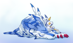 bossarmadimon:  Sleeping by U-ra