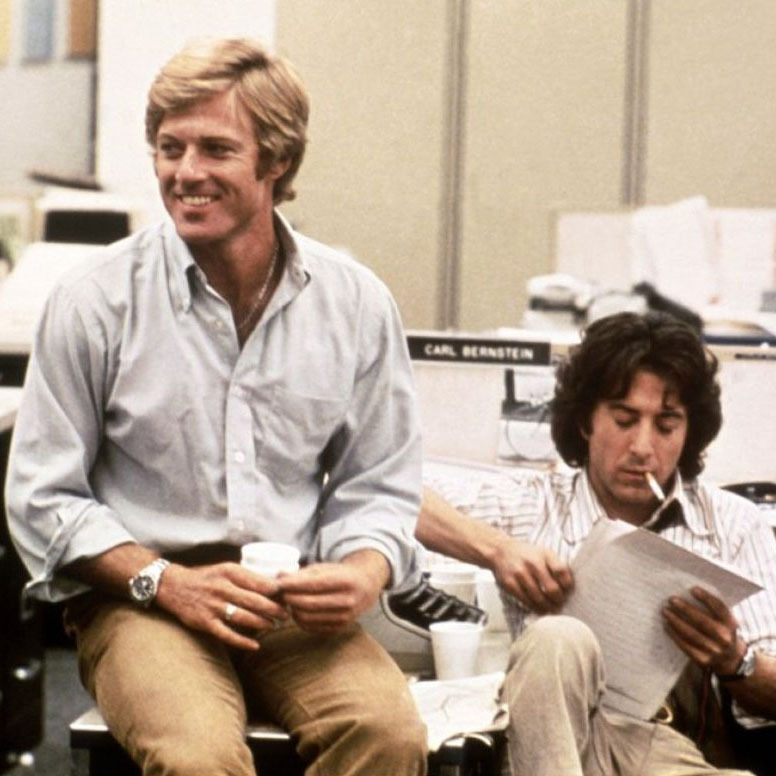 Sala66 — Robert Redford y Dustin Hoffman en “Todos los...