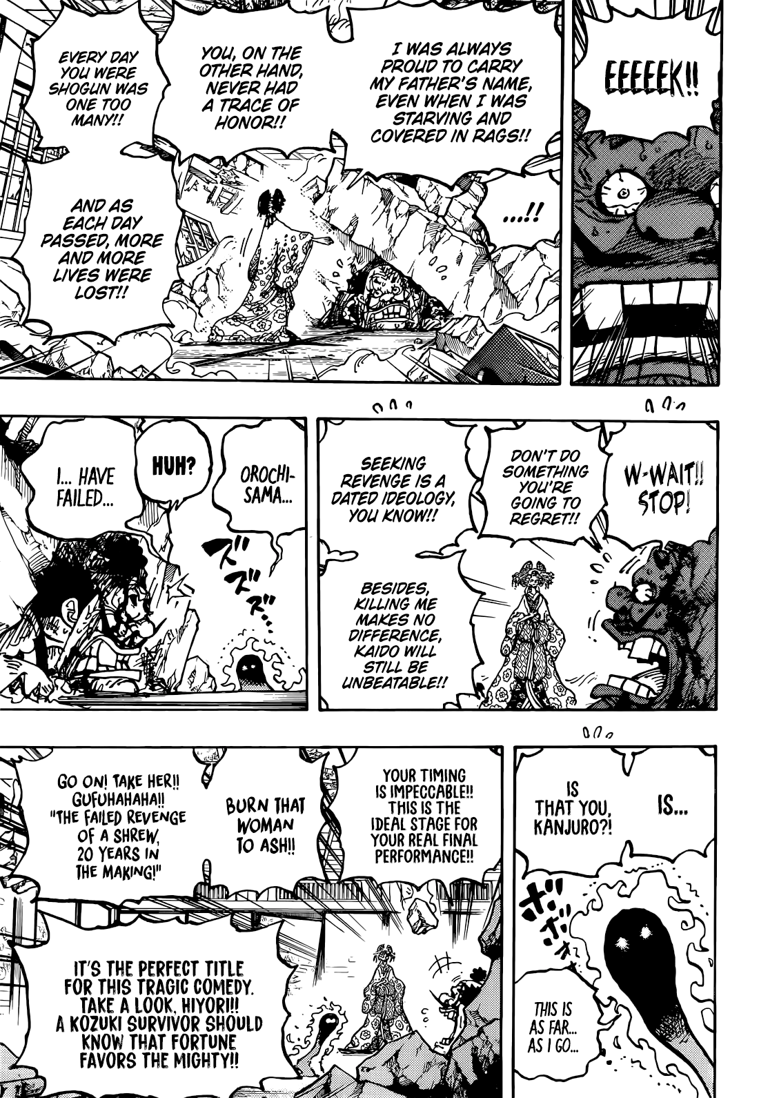 I am Kozuki Hiyori!! [Chapter 1044] : r/OnePiece