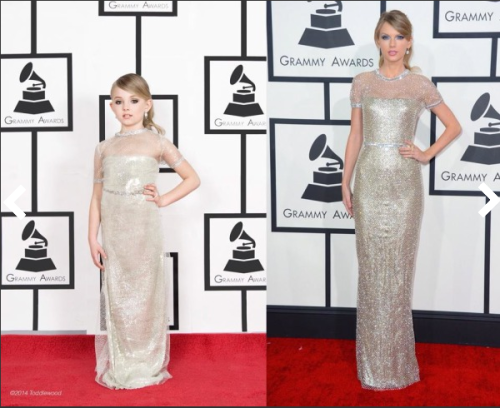 crazy-4-breezy:  phuckyopostff:  myownfashiionbook:  horansunshine:  2014 Grammy’s Red Carpet Mini-me Recreations x  Why couldn’t they do Beyonce omggggggg lmfaooooo 😭😭  i love when they do these  best part of Grammy night!! 