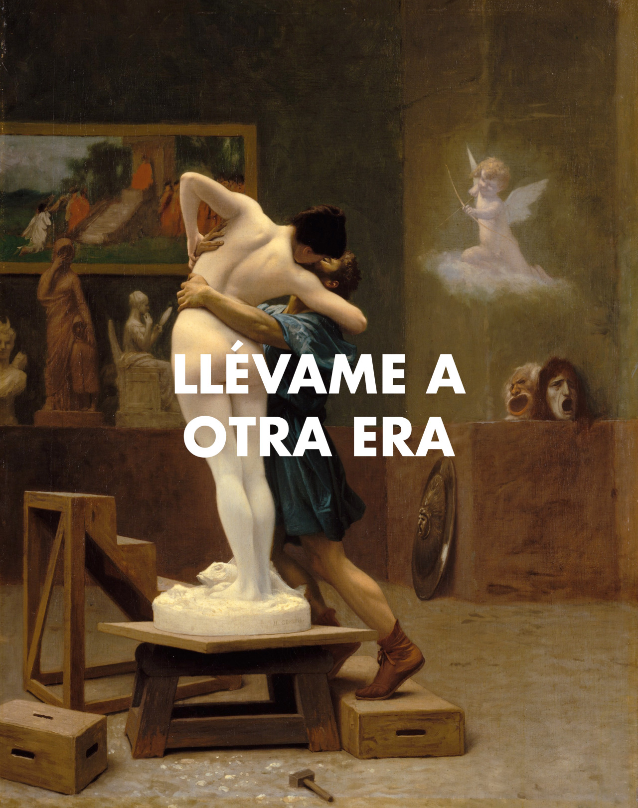 elartepop:    Jean-Léon Gérôme - Pygmalion et Galatea (~1890) // Javiera Mena