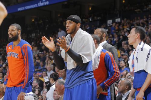knicksworld:  Knicks 89, Warriors 84 Player of the Game: J.R Smith (21 points, 5 rebounds and 2 assists)