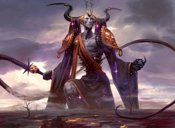 justmagicthings:  The Gods of Theros. We’ve all seen most of the art by now, but