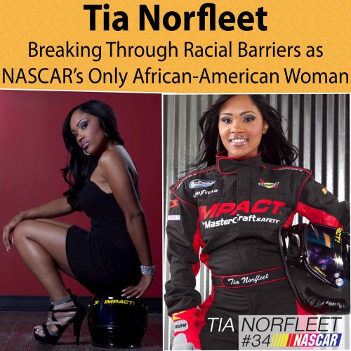 dimantez4ever: Yo every time i see NASCAR or Days of Thunder I think of her. Tia Norfleet… at